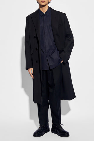 JIL SANDER BLACK Wool trousers 2