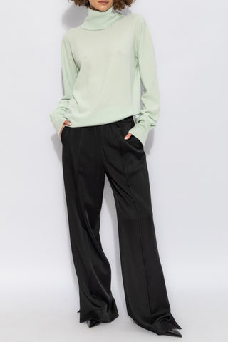 JIL SANDER BLACK JIL SANDER Pleated Trousers 2