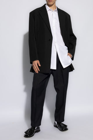 JIL SANDER NAVY BLUE Pants with pockets 2