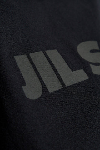 JIL SANDER BLACK T-shirt with logo 5