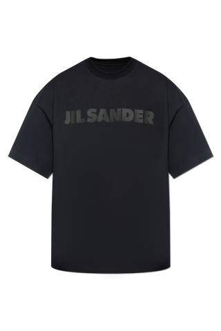 JIL SANDER BLACK T-shirt with logo 1