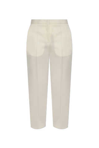JIL SANDER YELLOW Wool Trousers 1