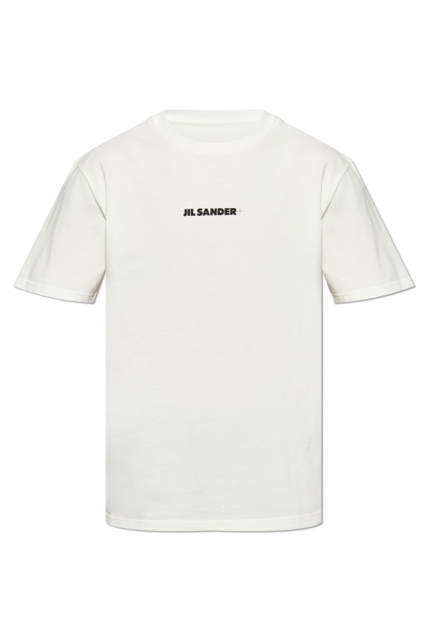 JIL SANDER+ WHITE T-shirt with logo 1