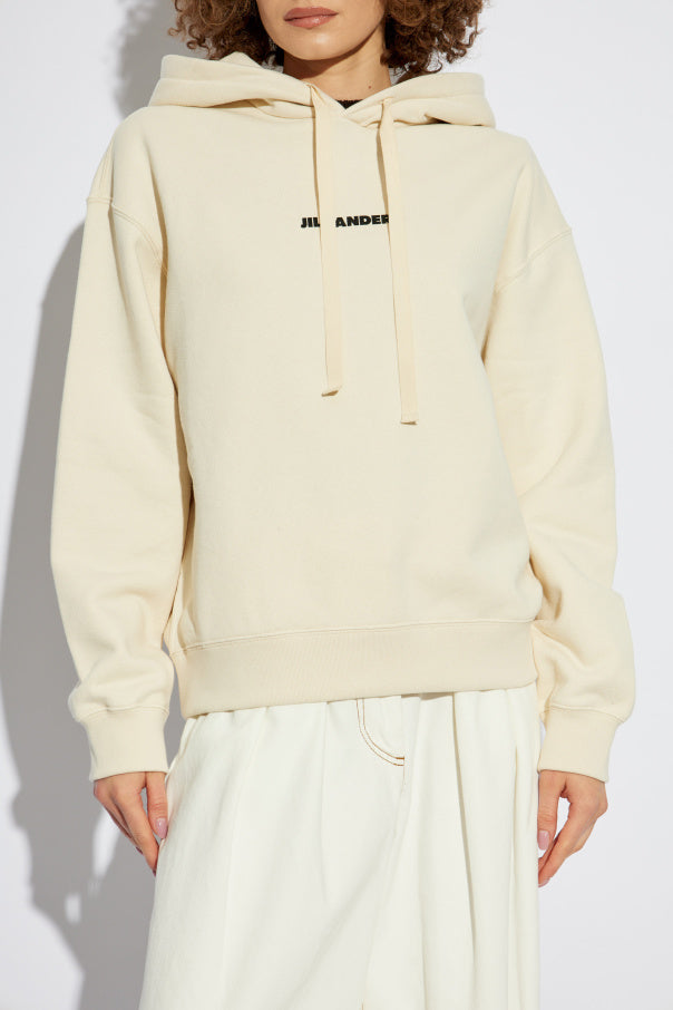 JIL SANDER+ cream Hoodie 3