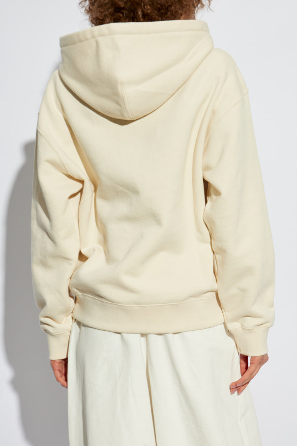 JIL SANDER+ cream Hoodie 4