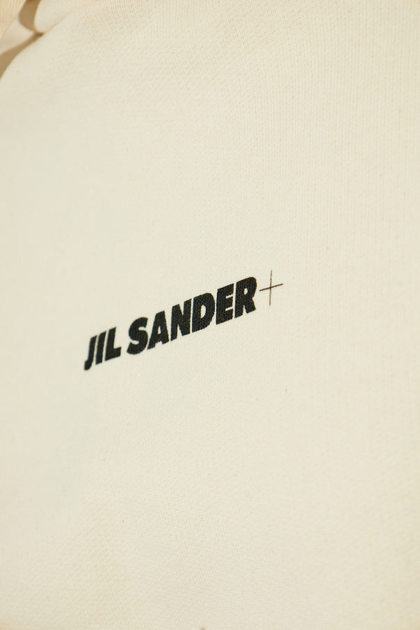 JIL SANDER+ cream Hoodie 5