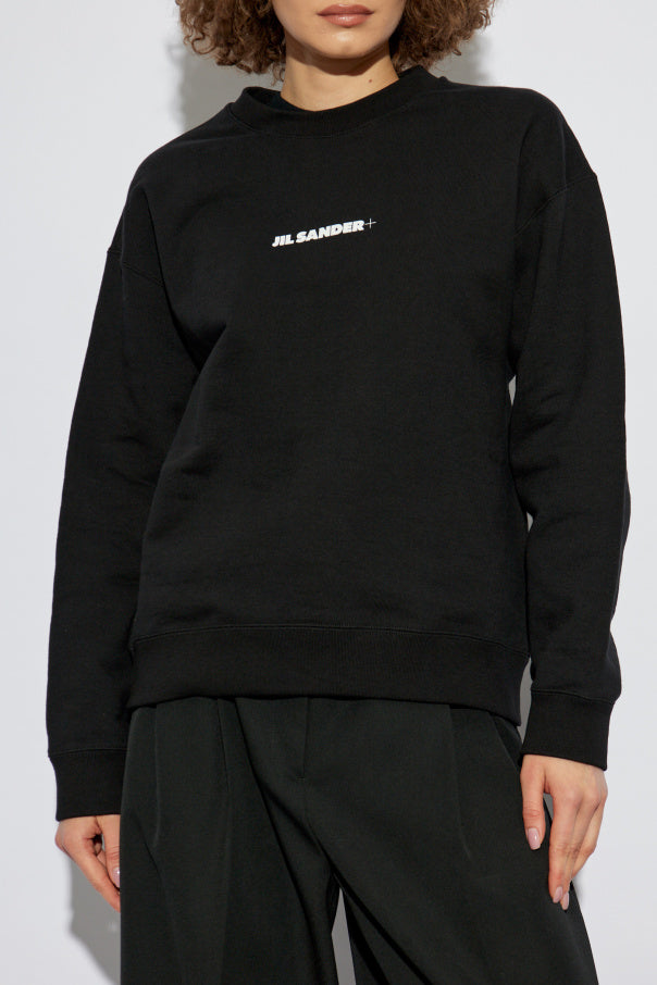 JIL SANDER+ BLACK Sweatshirt with printed logo 3