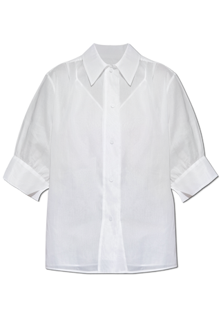 JIL SANDER WHITE Short sleeve shirt 1
