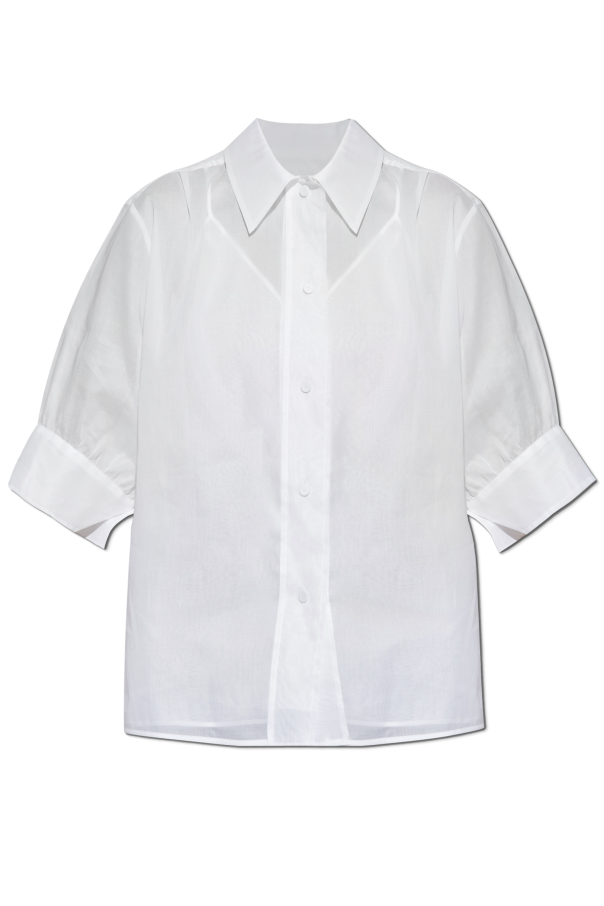 JIL SANDER WHITE Short sleeve shirt 1