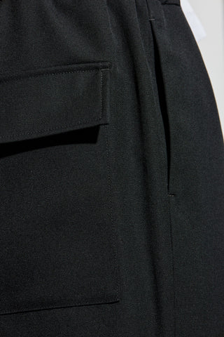 JIL SANDER BLACK Wool trousers 5