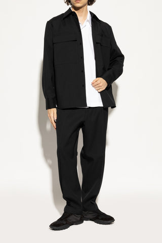 JIL SANDER BLACK Sports shoes 3