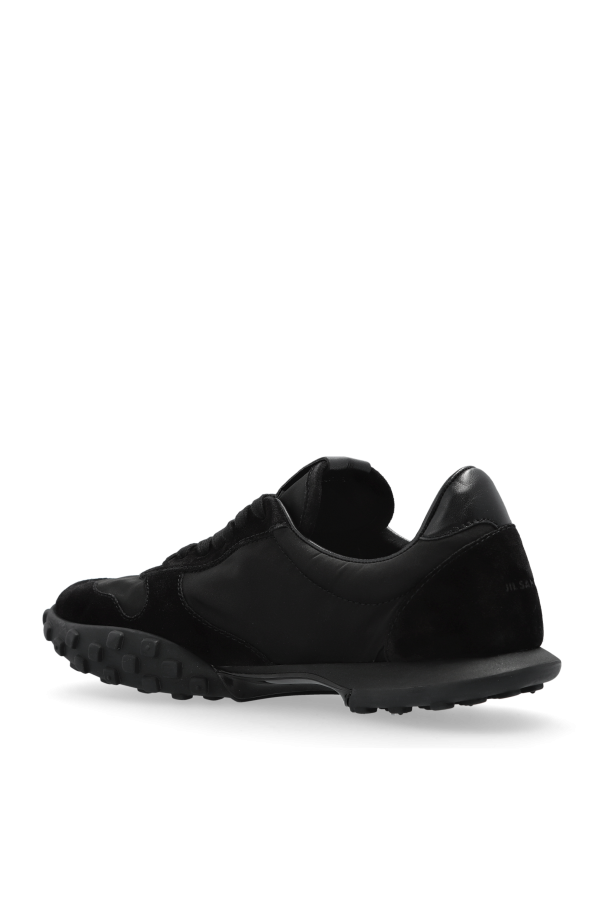 JIL SANDER BLACK Sports shoes 5