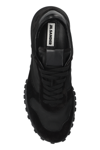 JIL SANDER BLACK Sports shoes 6