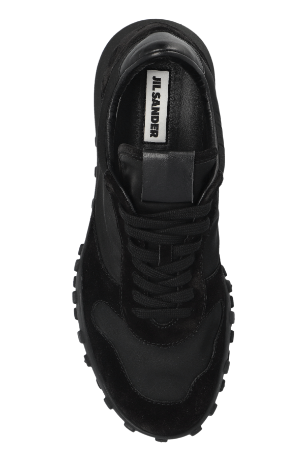 JIL SANDER BLACK Sports shoes 6