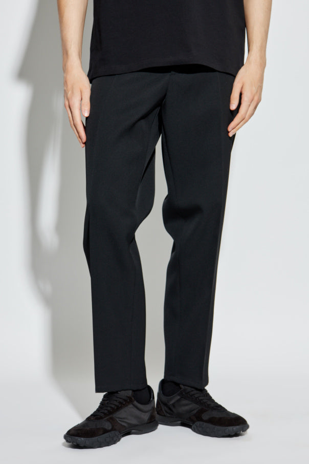 JIL SANDER BLACK Wool trousers 3