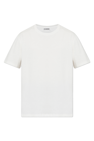 JIL SANDER+ WHITE T-shirt with logo 1