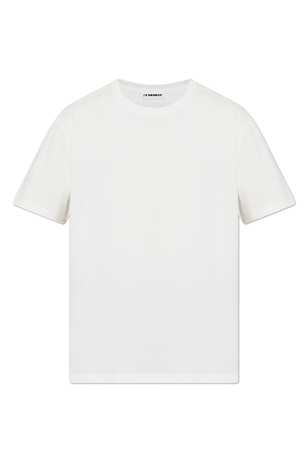 JIL SANDER+ WHITE T-shirt with logo 1