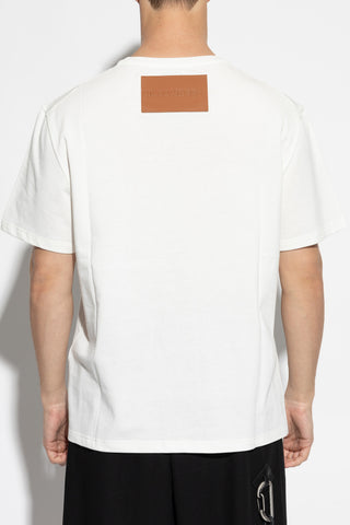 JIL SANDER+ WHITE T-shirt with logo 4