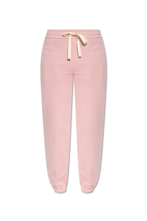 JIL SANDER PINK Sweatpants 1