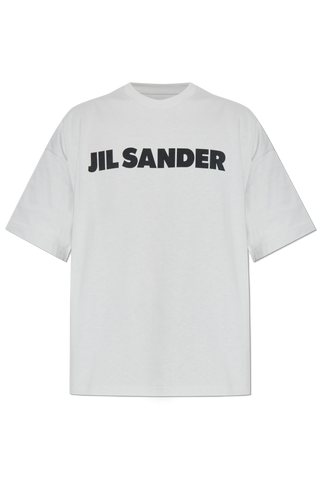 JIL SANDER WHITE T-shirt with logo 1
