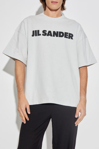 JIL SANDER WHITE T-shirt with logo 3