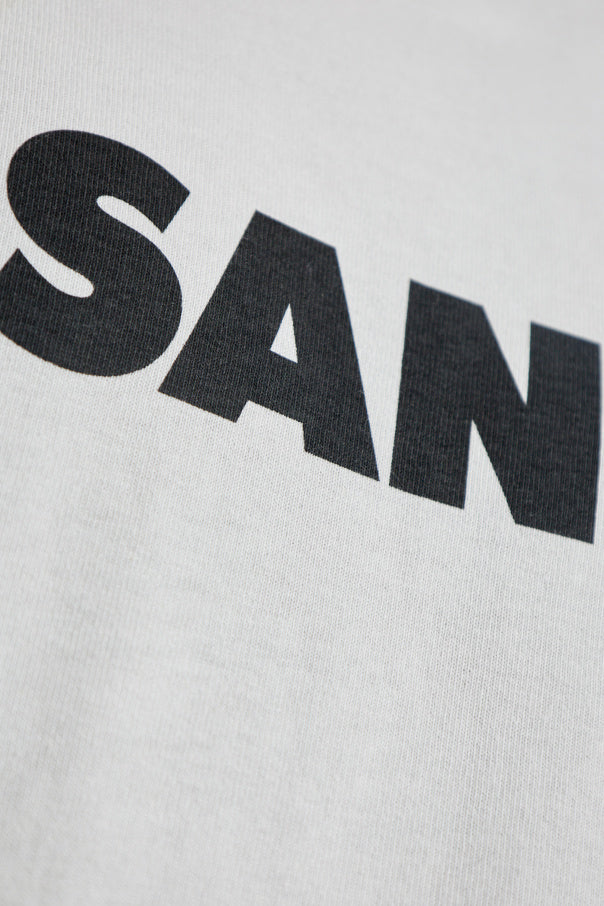 JIL SANDER WHITE T-shirt with logo 5