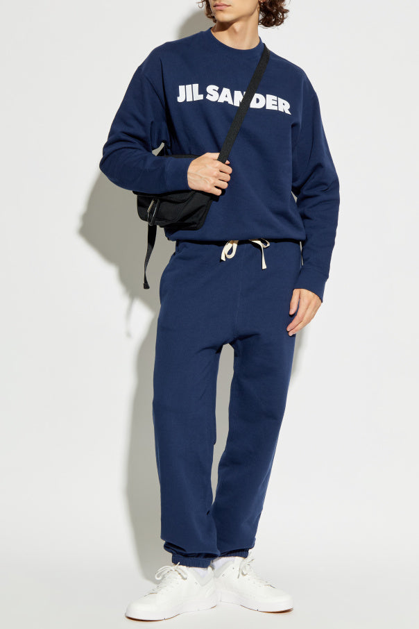 JIL SANDER NAVY BLUE Sweatpants 2