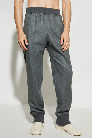 JIL SANDER GREY Wool trousers 3