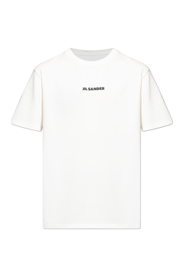 JIL SANDER WHITE T-shirt with logo 1