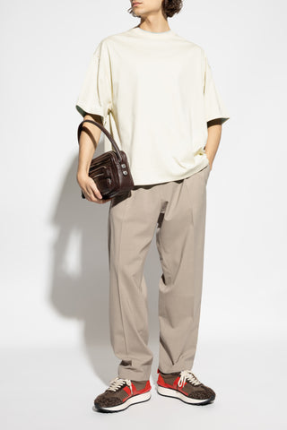 JIL SANDER cream Double-layer t-shirt 2