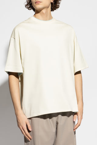 JIL SANDER cream Double-layer t-shirt 3