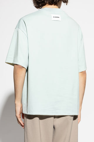 JIL SANDER cream Double-layer t-shirt 7