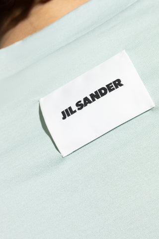 JIL SANDER cream Double-layer t-shirt 8