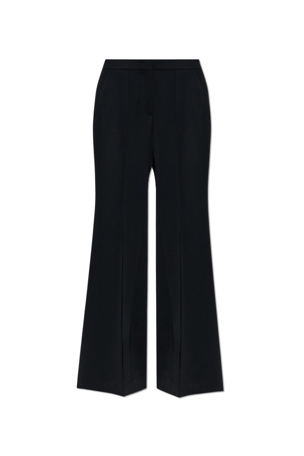 JIL SANDER BLACK Wool trousers 1