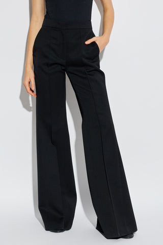JIL SANDER BLACK Wool trousers 3