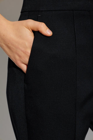 JIL SANDER BLACK Wool trousers 5