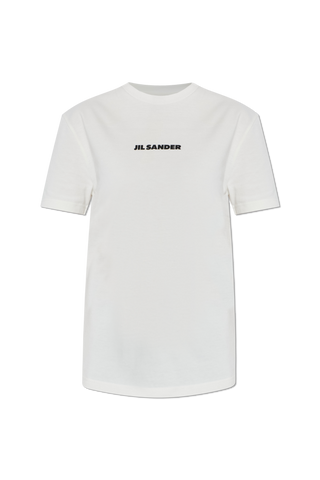 JIL SANDER WHITE T-shirt with logo 1