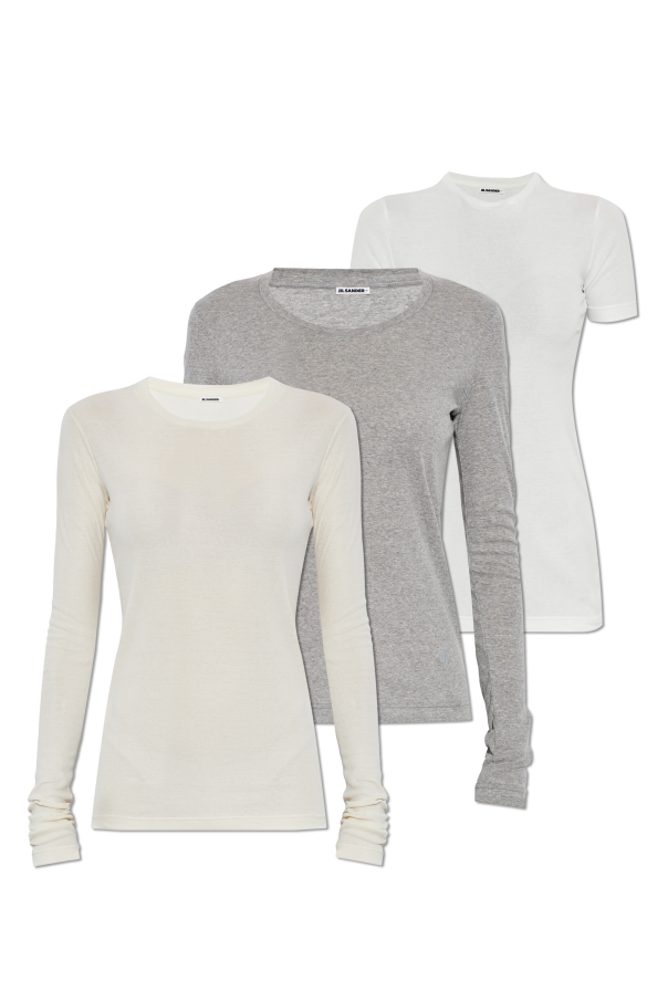 JIL SANDER+ MULTICOLOUR Three-pack of t-shirts 1