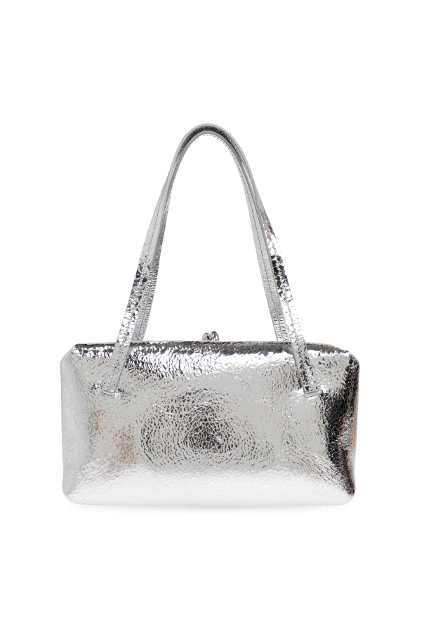 JIL SANDER SILVER Shoulder bag 3
