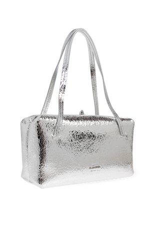 JIL SANDER SILVER Shoulder bag 4