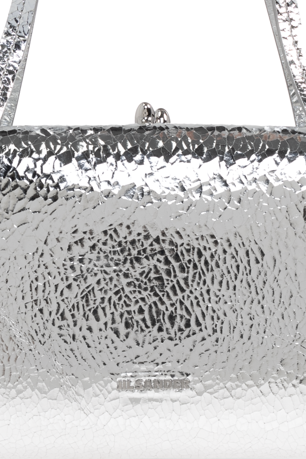 JIL SANDER SILVER Shoulder bag 6