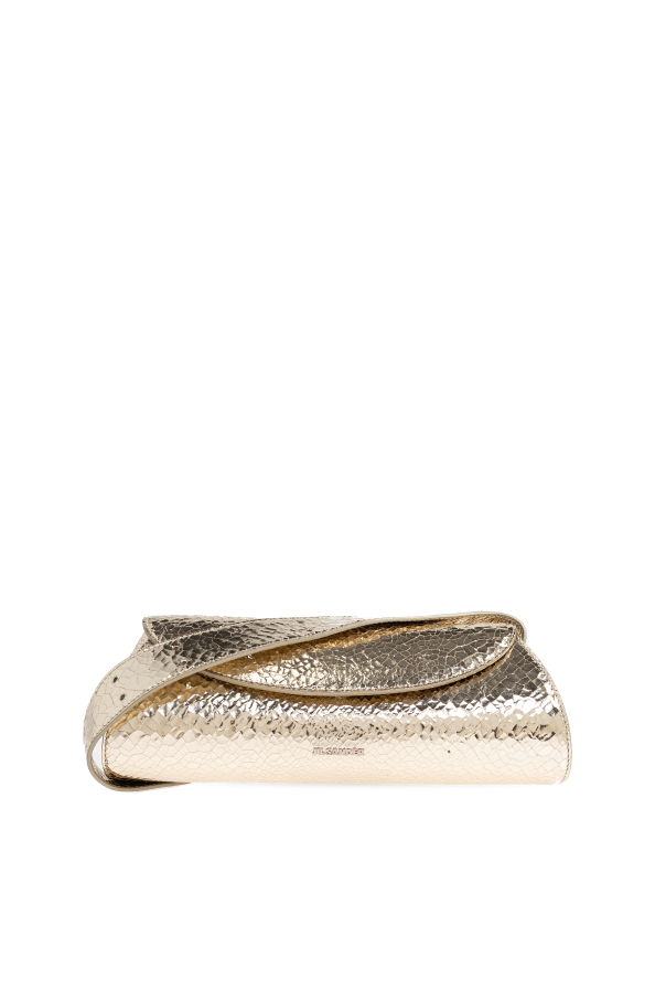 JIL SANDER GOLD Shoulder bag 1