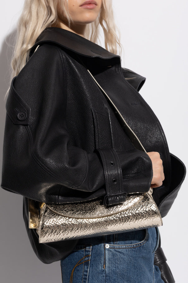 JIL SANDER GOLD Shoulder bag 2