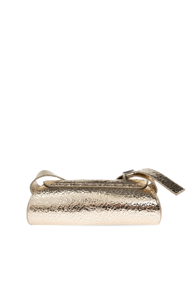 JIL SANDER GOLD Shoulder bag 3