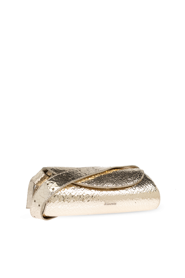 JIL SANDER GOLD Shoulder bag 4