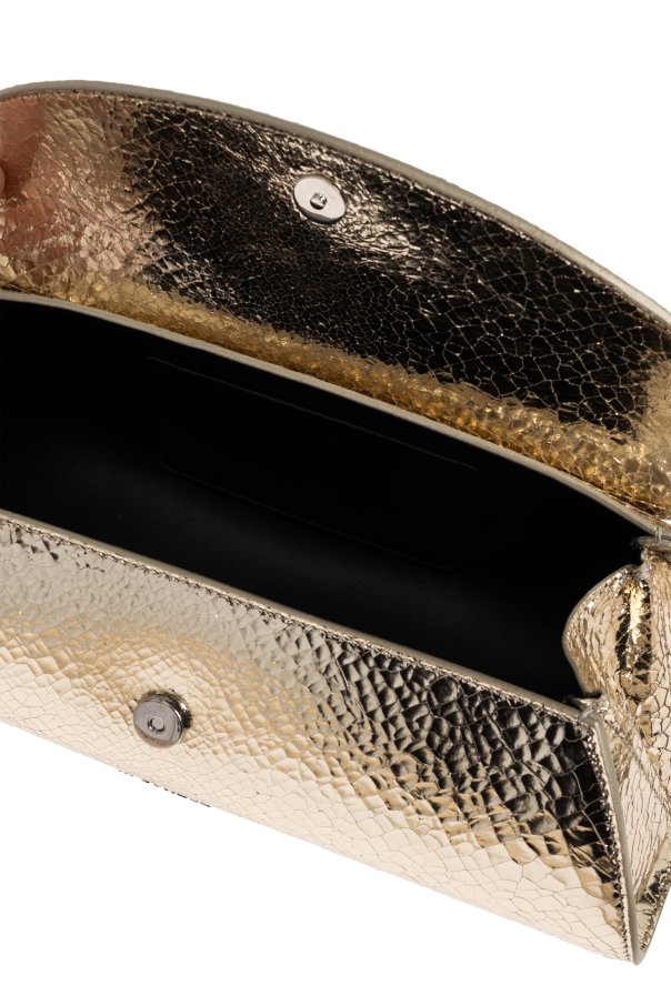 JIL SANDER GOLD Shoulder bag 5