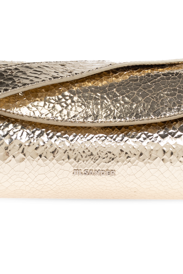 JIL SANDER GOLD Shoulder bag 6