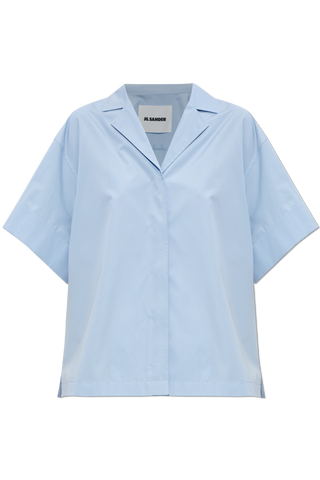 JIL SANDER light blue Short-sleeve shirt 1