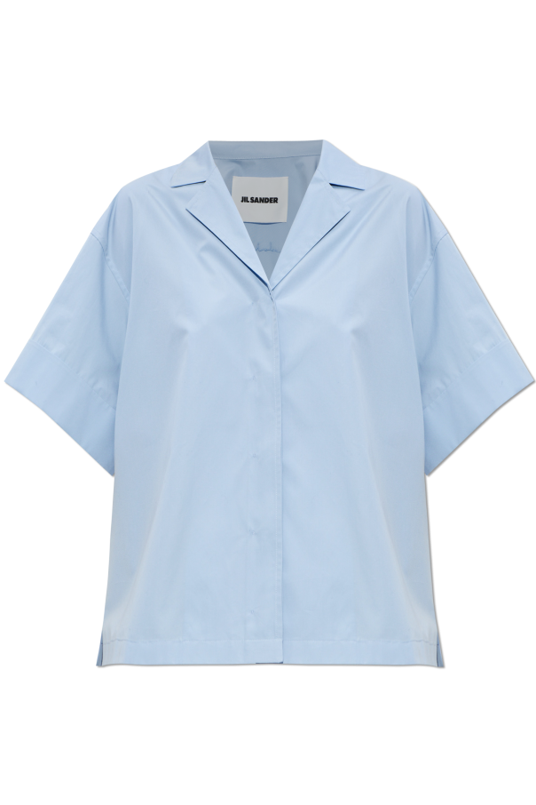 JIL SANDER light blue Short-sleeve shirt 1