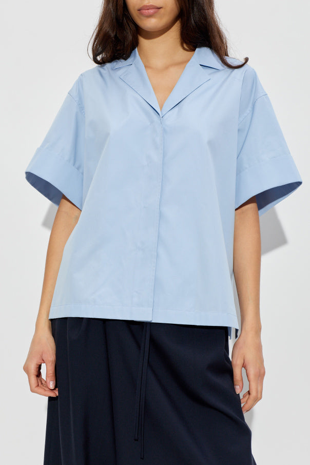 JIL SANDER light blue Short-sleeve shirt 3